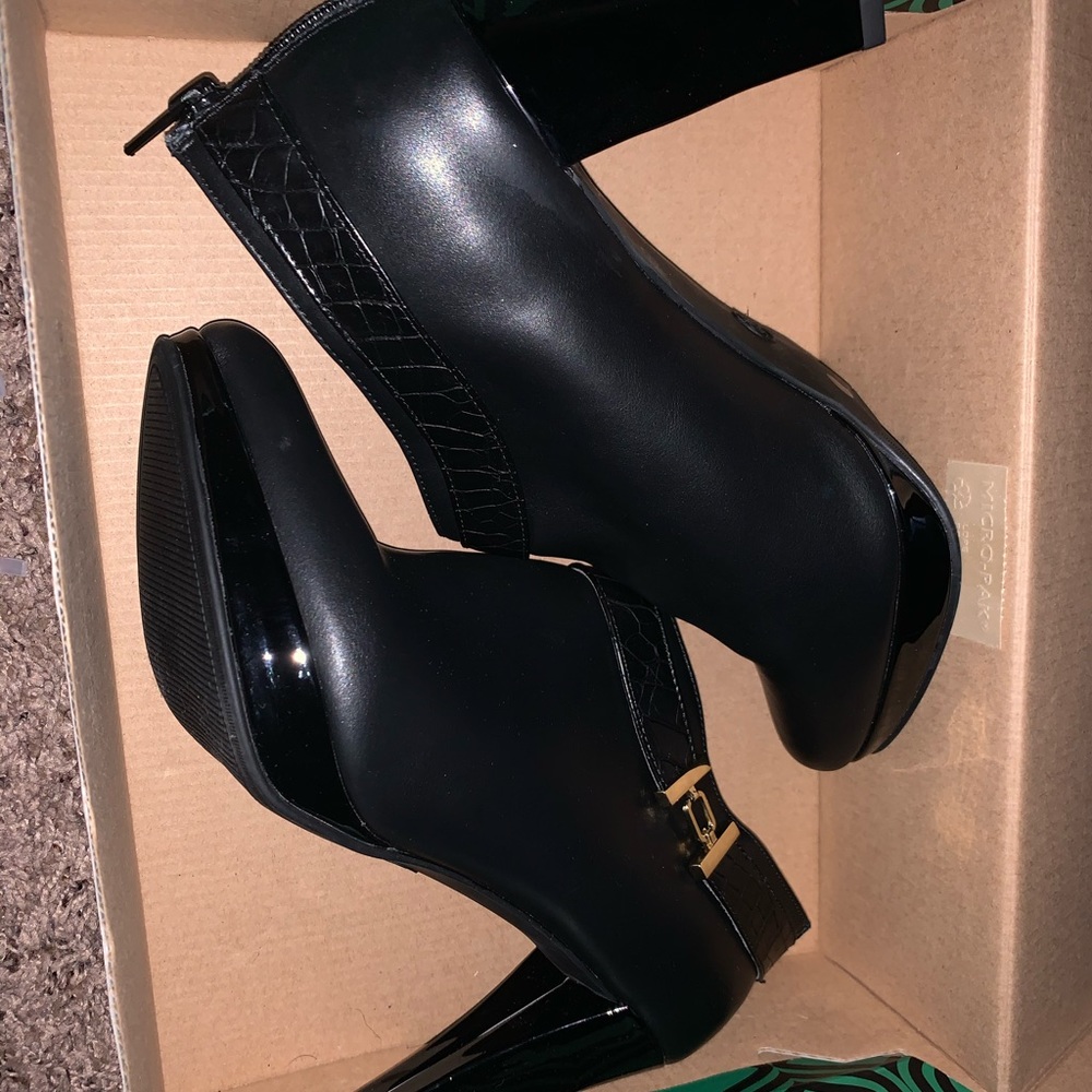 Black booties